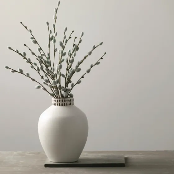 Etched Ceramic Urn Vase-Kirkland's Home Sale