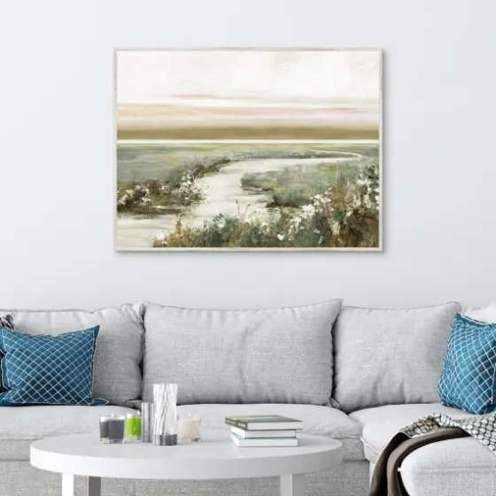 Eternity In Dawn Framed Canvas Art Print-Kirkland's Home Cheap
