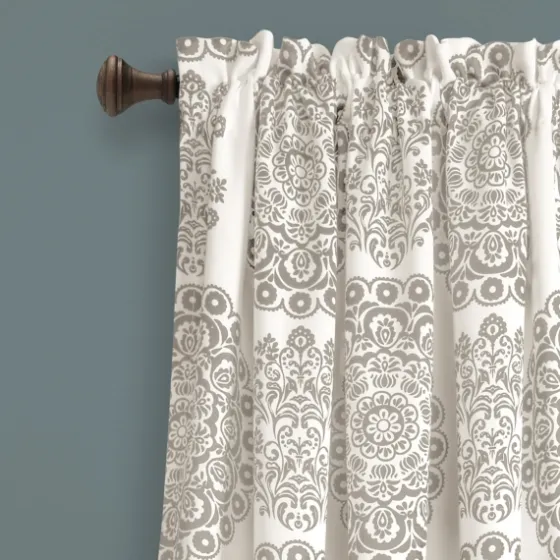 Evie Medallion Curtain Panel Set, 95 In.-Kirkland's Home Hot