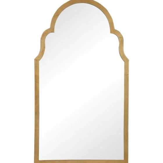 Ezra Gold Leaf Arched Mirror-Kirkland's Home Flash Sale