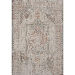 Faded Turkish Indoor/Outdoor Area Rug, 7X9-Kirkland's Home Hot