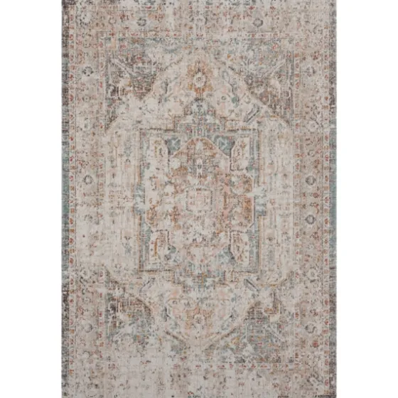 Faded Turkish Indoor/Outdoor Area Rug, 5X7-Kirkland's Home Outlet