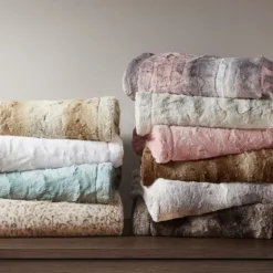 Faux Fur Oversized Throw-Kirkland's Home Clearance