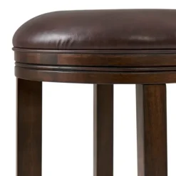 Faux Leather Bar Stools, Set Of 2-Kirkland's Home Cheap