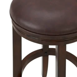 Faux Leather Counter Stools, Set Of 2-Kirkland's Home Fashion