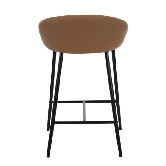 Faux Leather Low Counter Stools, Set Of 2-Kirkland's Home Hot