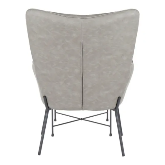 Faux Leather 2-Pc. Chair And Ottoman Set-Kirkland's Home Cheap