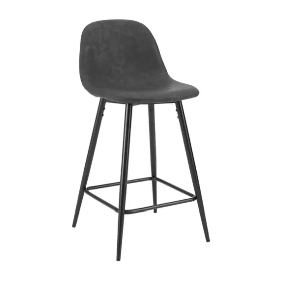 Faux Leather Slope Bar Stools, Set Of 2-Kirkland's Home Cheap