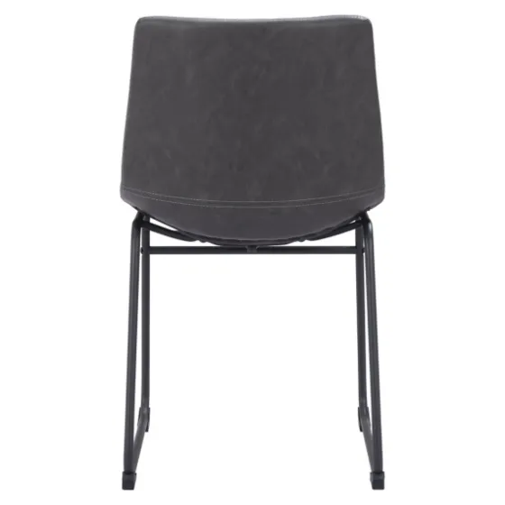 Faux Leather Sloped Dining Chairs, Set Of 2-Kirkland's Home Fashion
