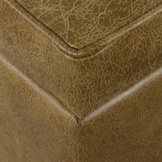 Faux Leather Tufted Storage Ottoman-Kirkland's Home Online