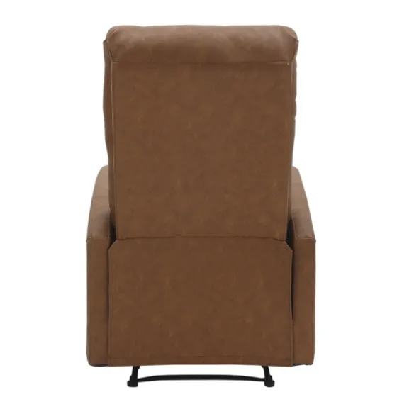 Faux Leather Upholstered Slim Recliner-Kirkland's Home Best Sale