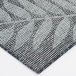 Fern Leaves Indoor/Outdoor Area Rug, 5X7-Kirkland's Home Clearance