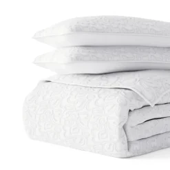 Floral Stitch 3-Pc. Queen Quilt Set-Kirkland's Home Store