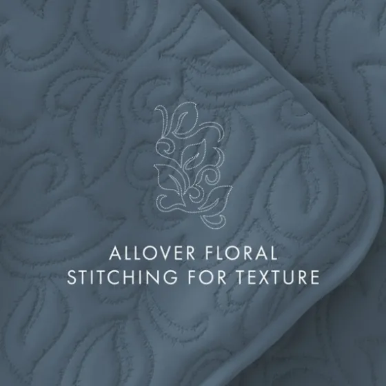 Floral Stitch 2-Pc. Twin Quilt Set-Kirkland's Home Clearance