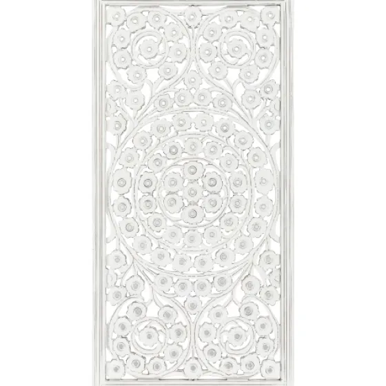 Floral Wood Plaque, 48X28 In.-Kirkland's Home Cheap