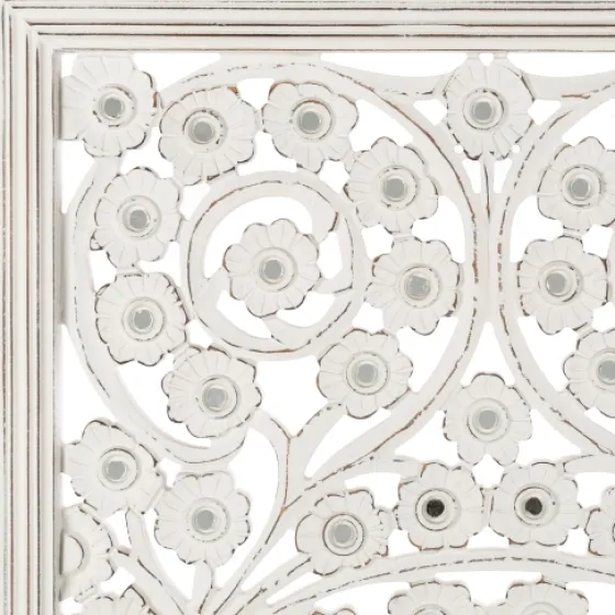 Floral Wood Plaque, 48X28 In.-Kirkland's Home Cheap