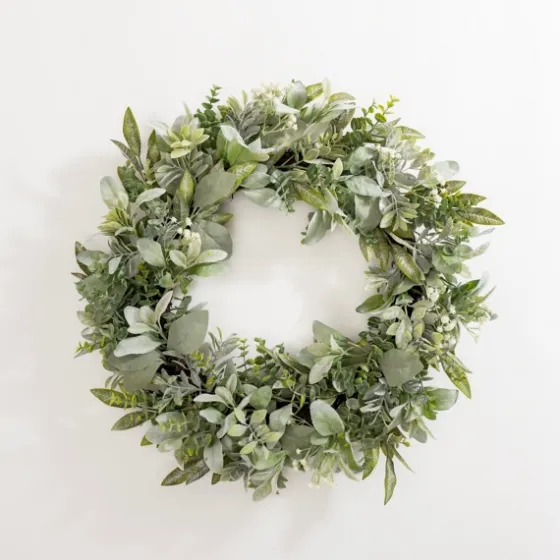Flourishing Ery Mix Wreath-Kirkland's Home Shop