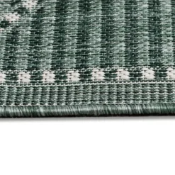 Forest Geo Lattice Outdoor Area Rug, 6X9-Kirkland's Home Discount