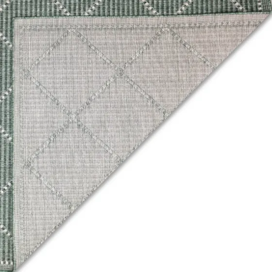 Forest Geo Lattice Outdoor Area Rug, 7X9-Kirkland's Home Discount