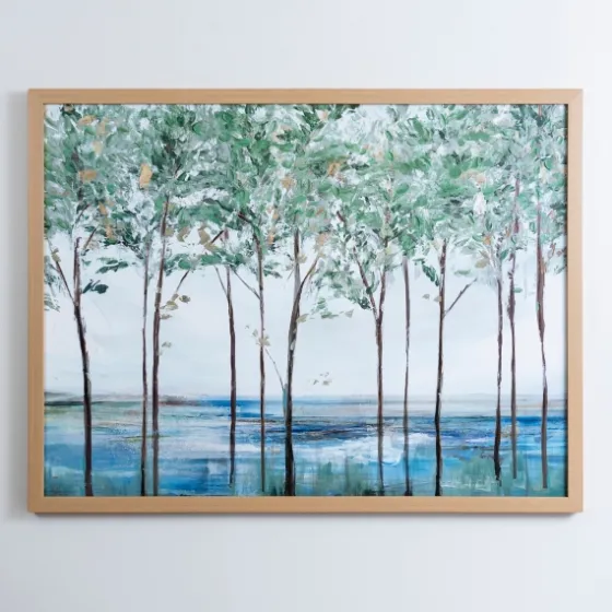 Forest Peak Wood Framed Art Print-Kirkland's Home Discount