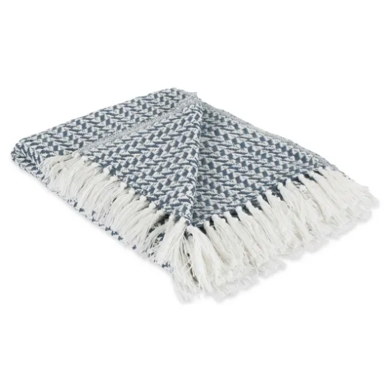 French And White Arrowhead Throw-Kirkland's Home Fashion