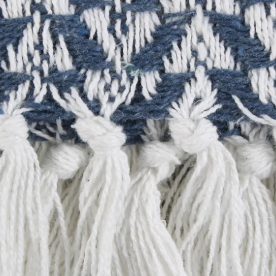 French And White Arrowhead Throw-Kirkland's Home Fashion