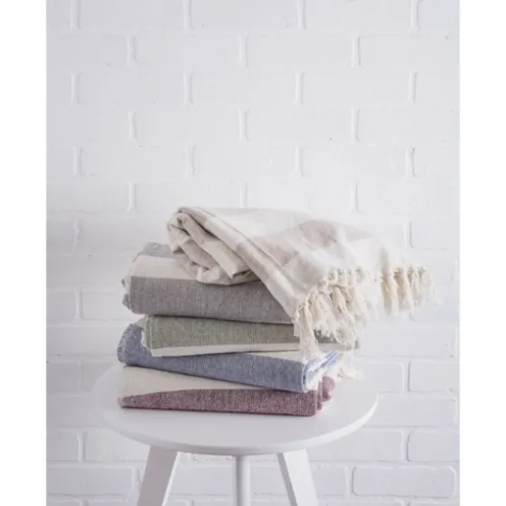 French Cabana Stripe Throw-Kirkland's Home Store