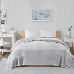 Full/Queen Oversize Plush Blanket-Kirkland's Home Online