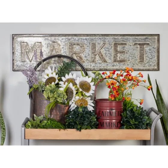 Galvanized Iron Market Wall Sign-Kirkland's Home New