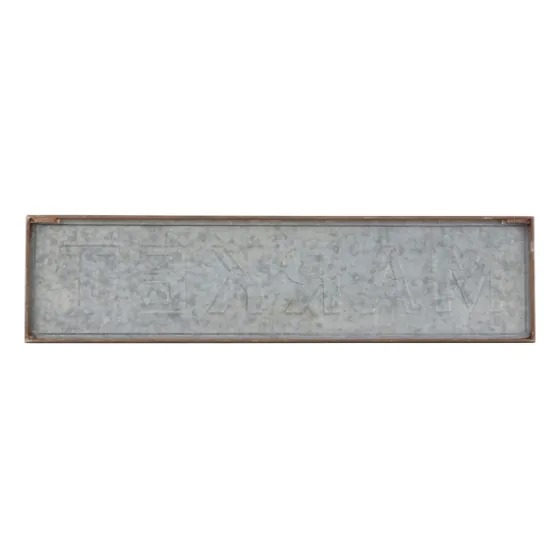 Galvanized Iron Market Wall Sign-Kirkland's Home New