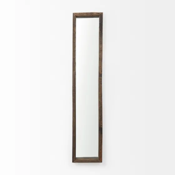 Garcelle Raw Wood Full-Length Wall Mirror-Kirkland's Home Flash Sale