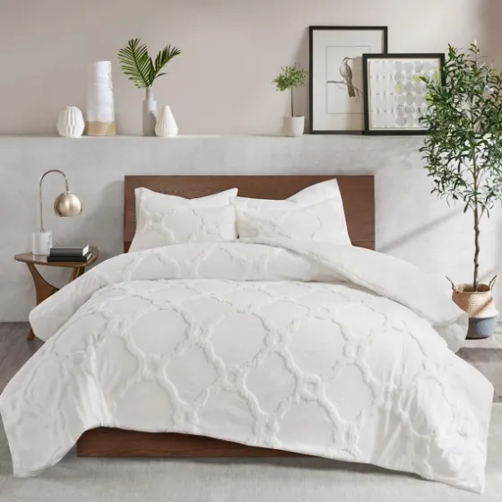 Geometric California King 3-Pc Comforter Set-Kirkland's Home Flash Sale
