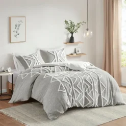 Geometric 3-Pc. California King Comforter Set-Kirkland's Home Cheap