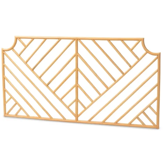 Geometric Weave Rat Queen Headboard-Kirkland's Home Flash Sale