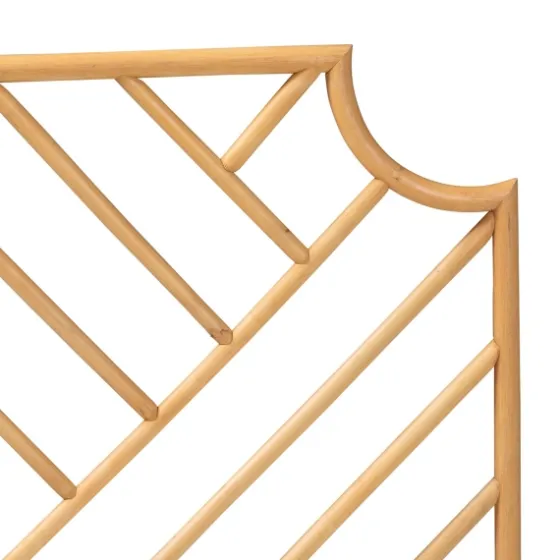 Geometric Weave Rat Queen Headboard-Kirkland's Home Flash Sale