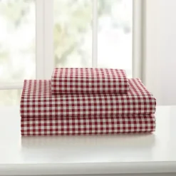 Gingham King 3-Pc. Sheet Set-Kirkland's Home Cheap