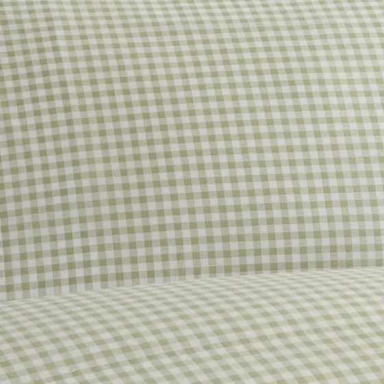 Gingham 3-Pc. Full Sheet Set-Kirkland's Home Clearance