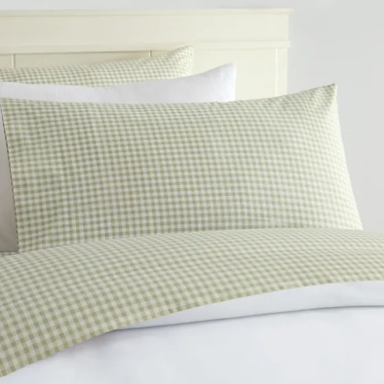 Gingham 3-Pc. Twin Sheet Set-Kirkland's Home Shop
