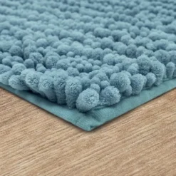 Glacier Lofty Pile Chenille Bath Mat, 34 In.-Kirkland's Home Online