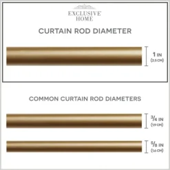 Gold Aged Mercury Sphere Curtain Rod, 120 In.-Kirkland's Home Hot
