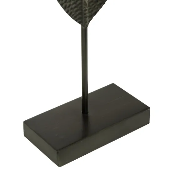 Gold And Black Metal Leaf Statues, Set Of 3-Kirkland's Home Hot