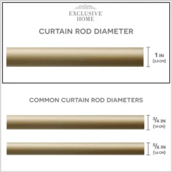 Gold Open Sphere Curtain Rod, 72 In.-Kirkland's Home Shop