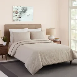 Golden Shore Textured 3-Pc. Queen Duvet Set-Kirkland's Home New