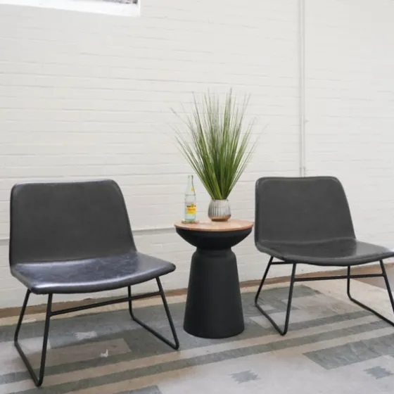 Grass Arrangement In Silver Ribbed Pot-Kirkland's Home Fashion