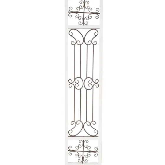 Gray Angelic Scrollwork Panel Wall Plaque-Kirkland's Home Online