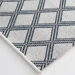 Gray Auckland Trellis Outdoor Area Rug, 5X7-Kirkland's Home Outlet