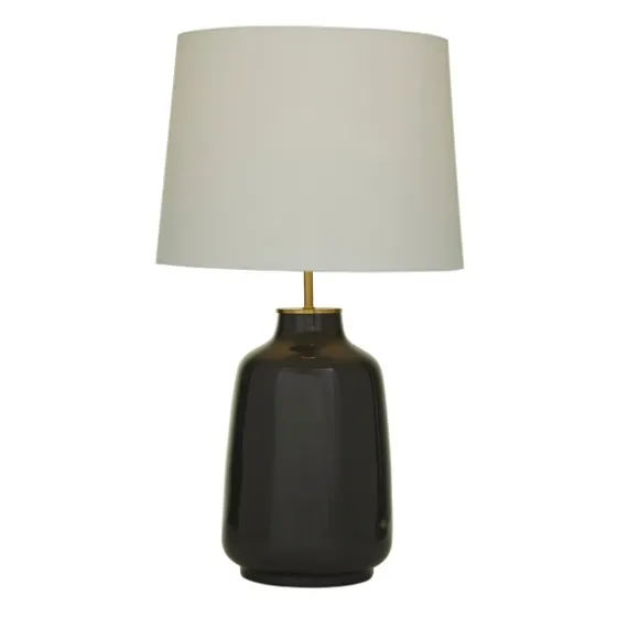 Gray Ceramic Base Gold Accent Table Lamp-Kirkland's Home Flash Sale