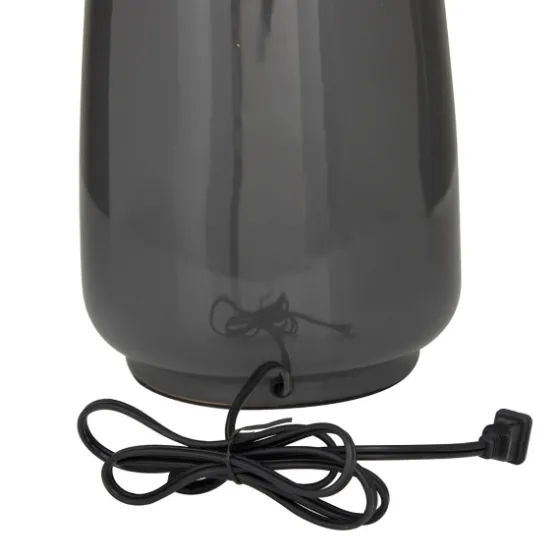 Gray Ceramic Base Gold Accent Table Lamp-Kirkland's Home Flash Sale