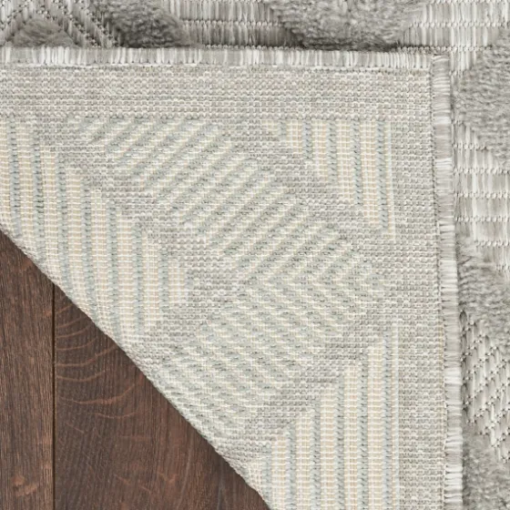 Gray Diamond Indoor/Outdoor Area Rug, 5X7-Kirkland's Home Shop