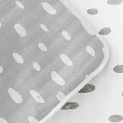 Gray Dotted Reversible 3-Pc. Queen Quilt Set-Kirkland's Home Discount